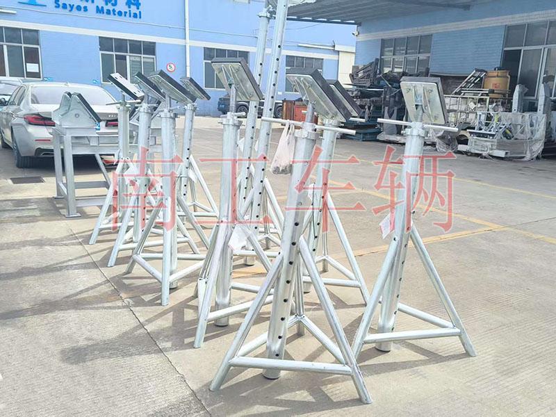 大型船廠用功能性支撐架 升降可調支撐架